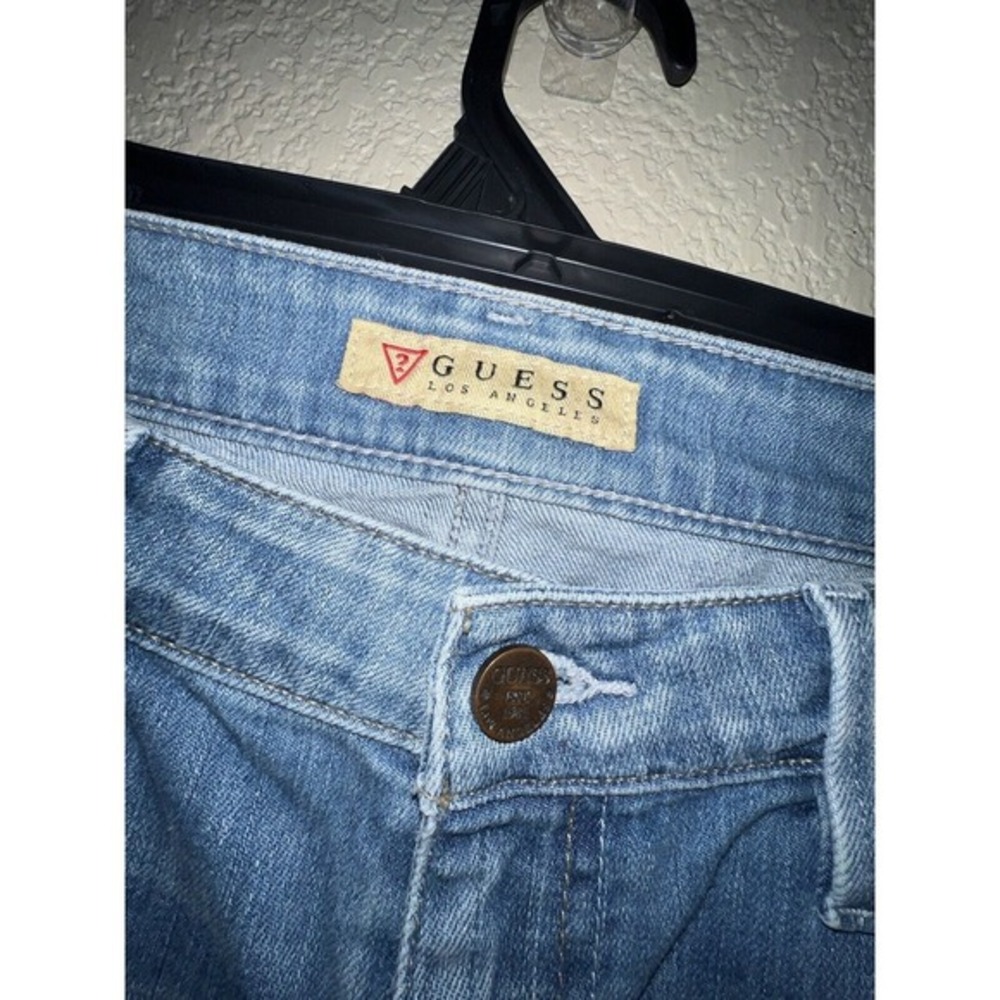 Guess Skinny Cropped Women's size 30 Blue Denim Jeans - Picture 3 of 7